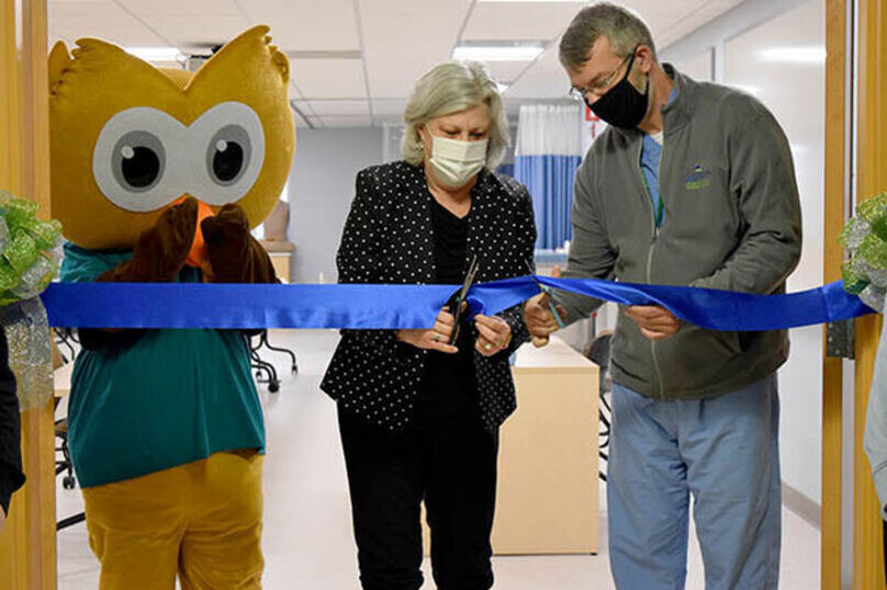 Aully s skills lab ribbon cutting