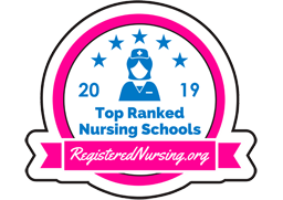top ranked nursing schools logo